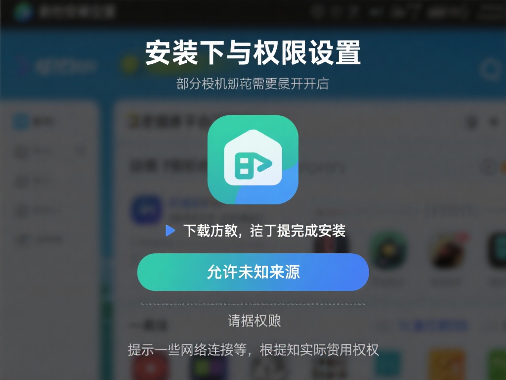 安装与权限设置：下载完成后，按照提示完成安装。部分