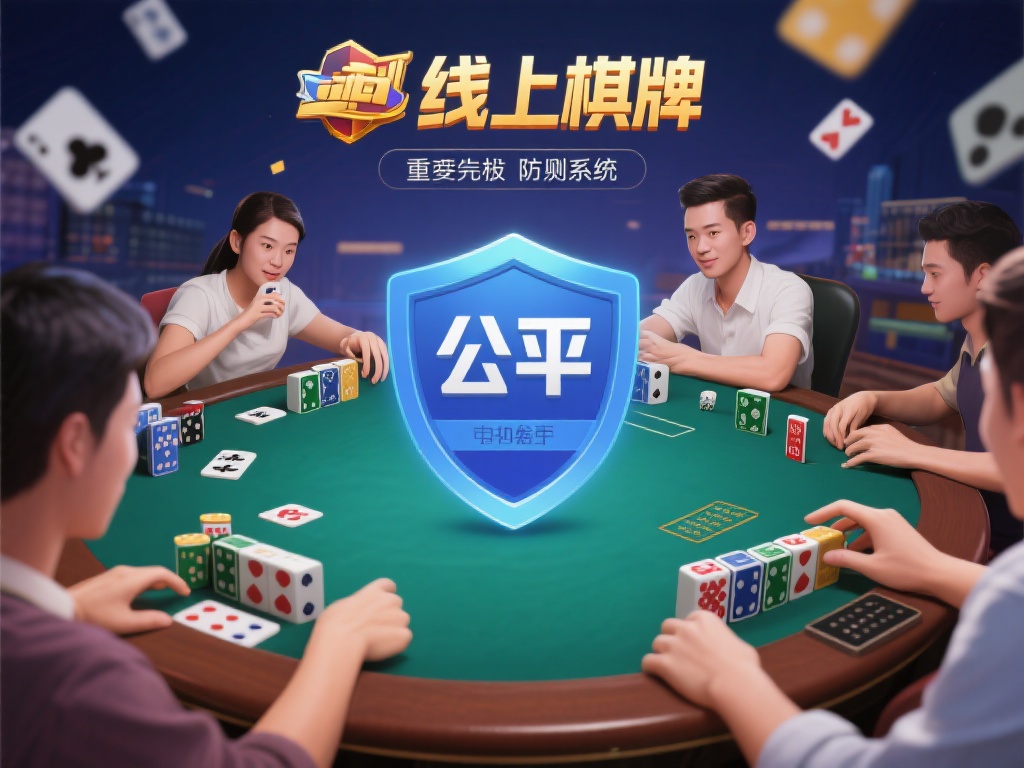 更重要的是，线上棋牌平台往往配备了先进的防作弊系统